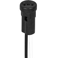 Патрон Feron LH21 230В G4 100Вт Пластик Черный картинка 